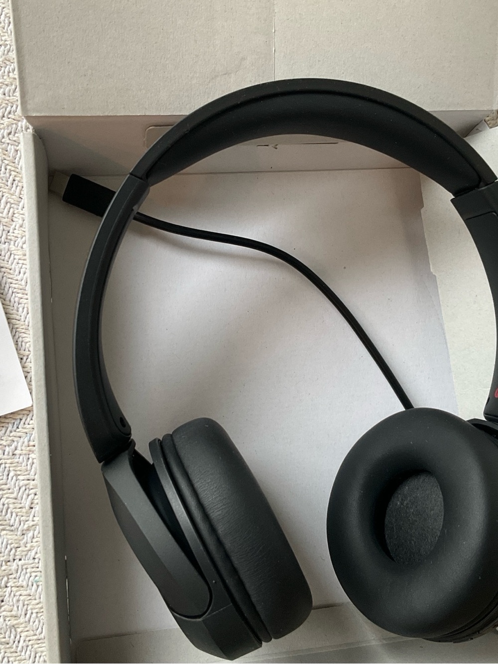 Sony Black Wired On-Ear Headphones
